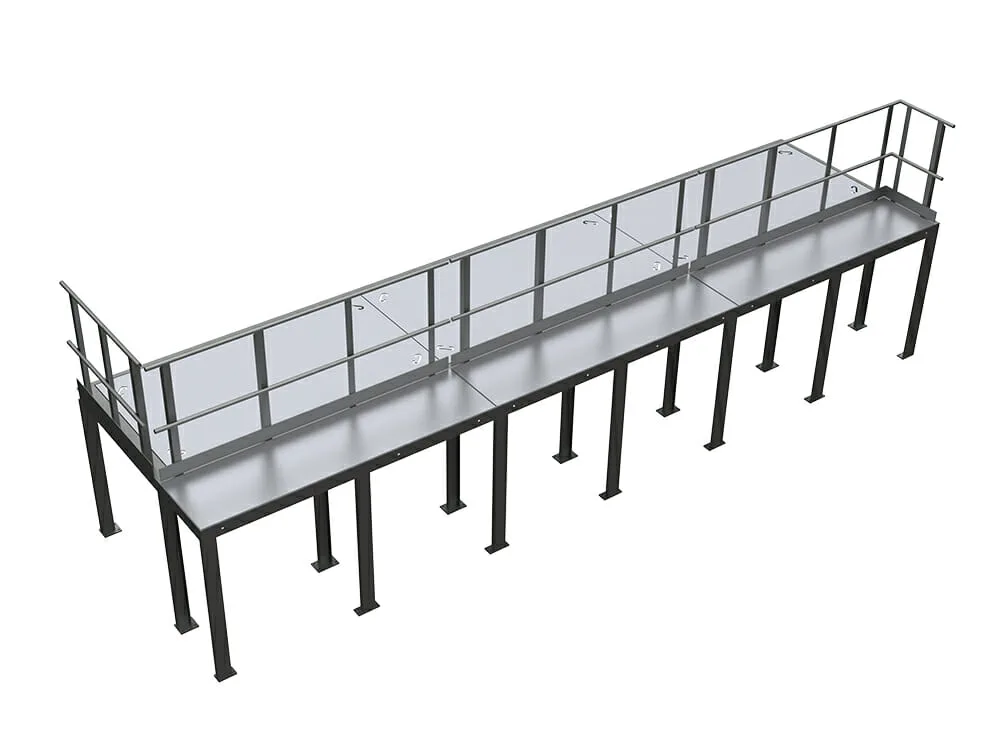 Cooling-Bed-Access-Platform-Weldments